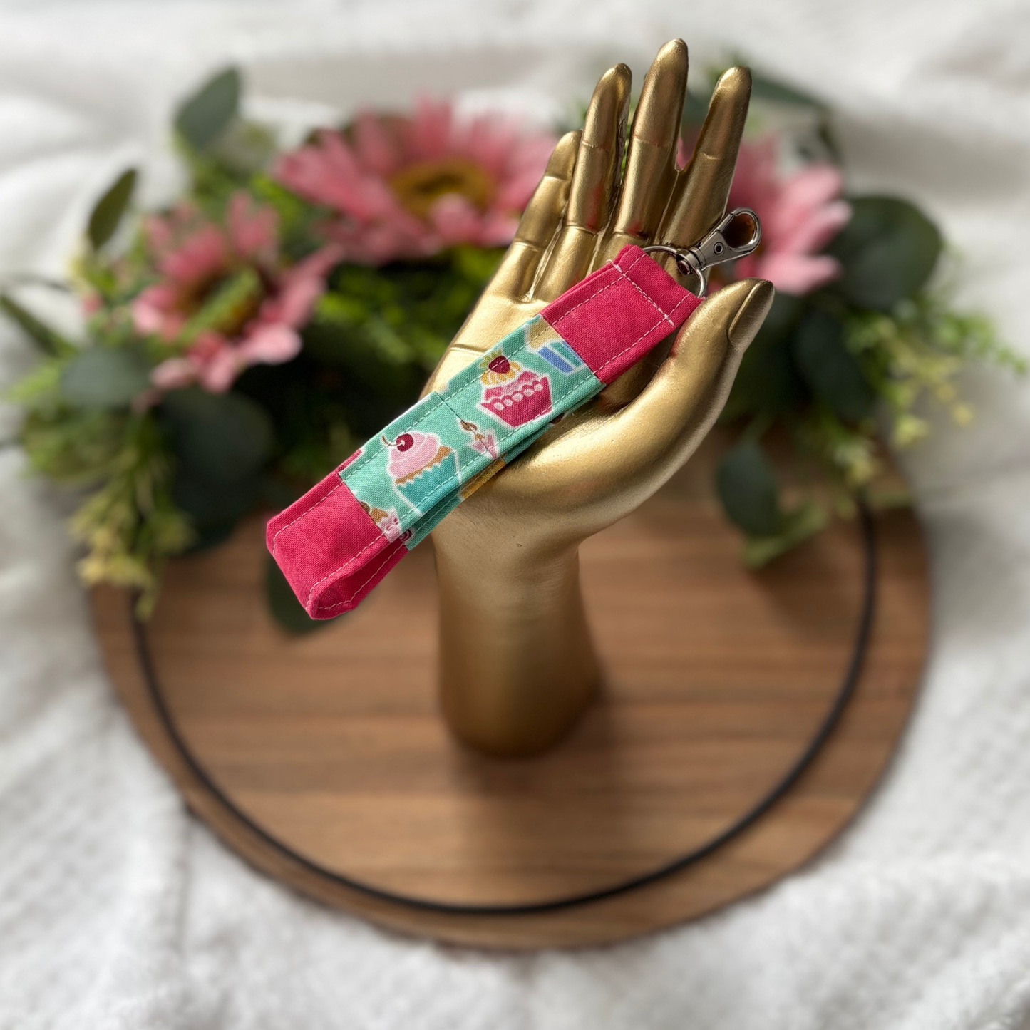 Fabric Cake Keyfobs