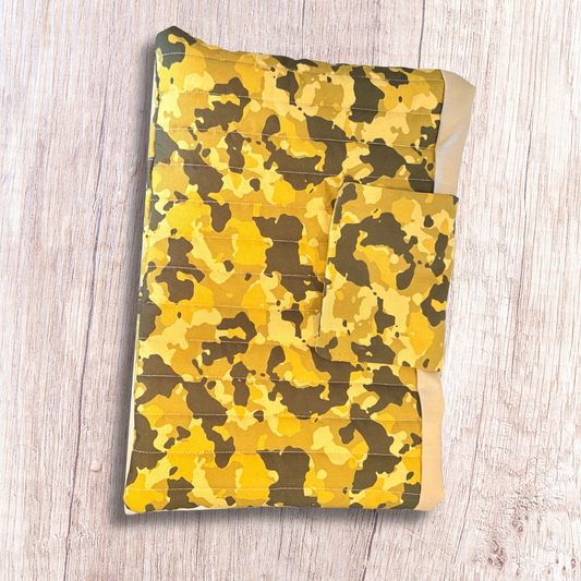 Quilted Camouflage Book/Device Sleeve