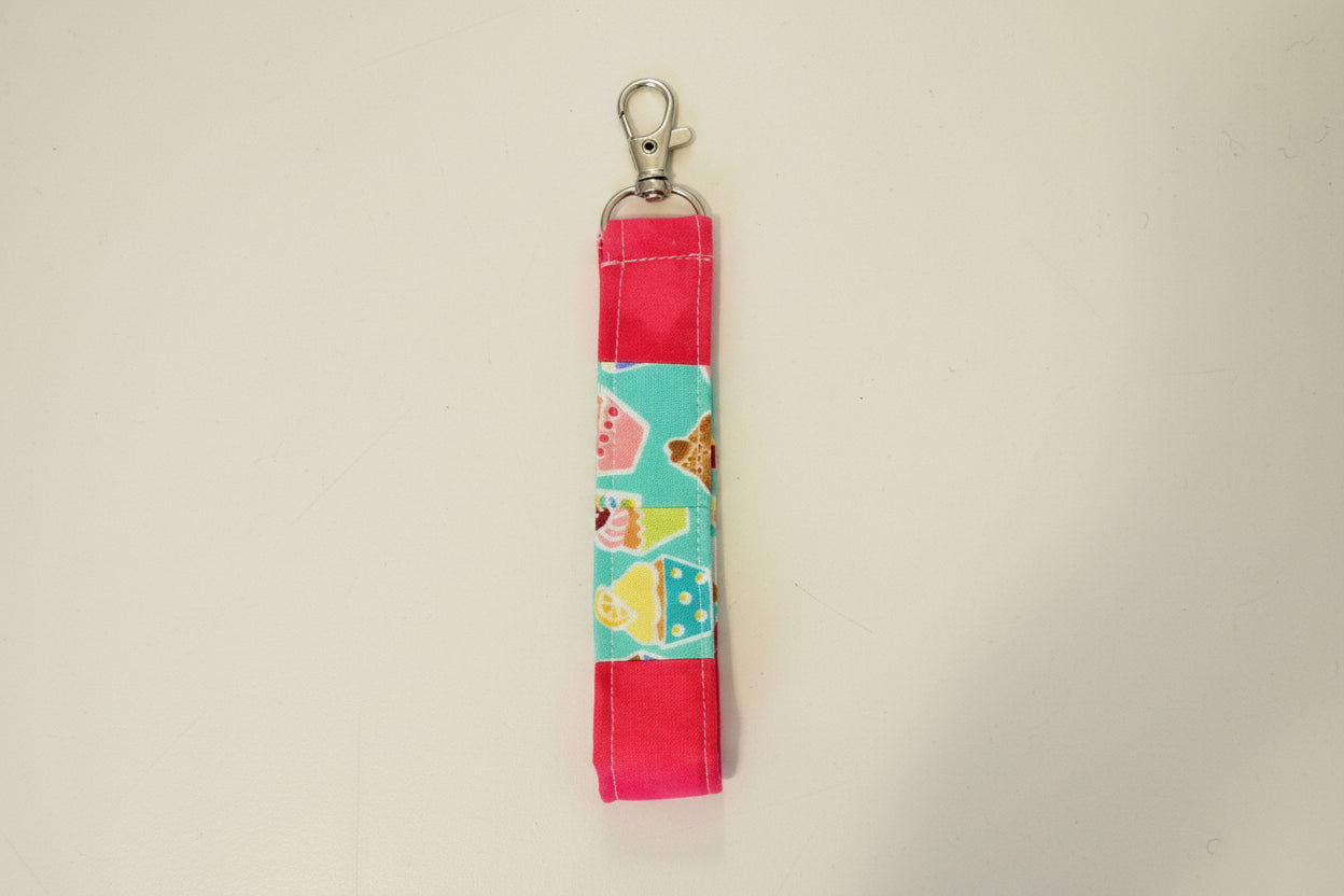 Fabric Cake Keyfobs