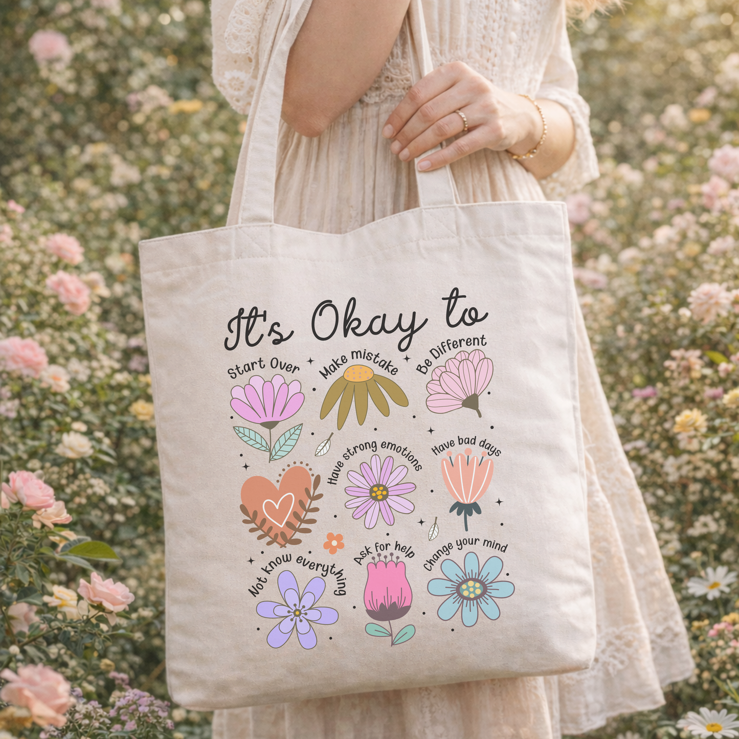 It's Okay to Tote Bag