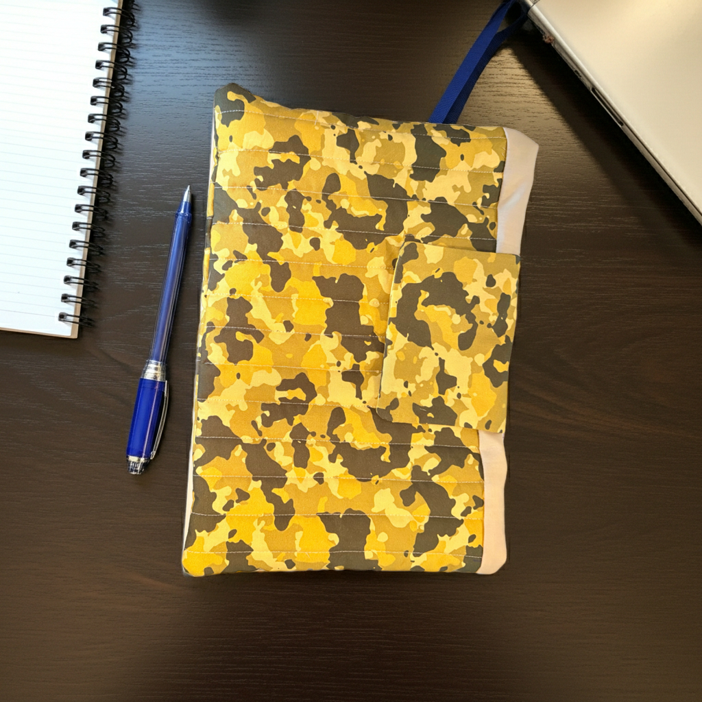 Quilted Camouflage Book/Device Sleeve