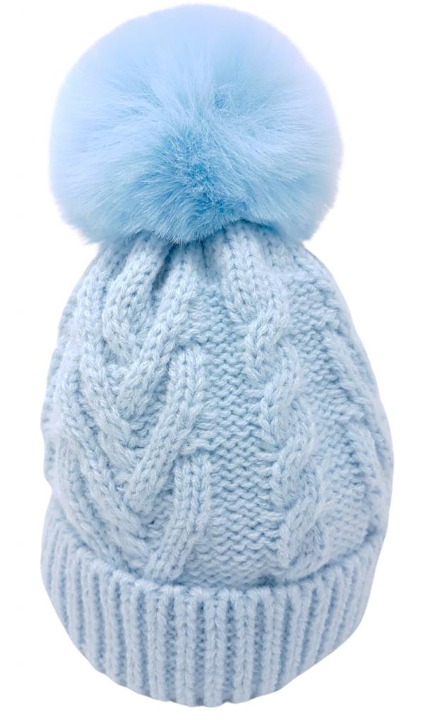 Personalised Baby Pom Pom Hat